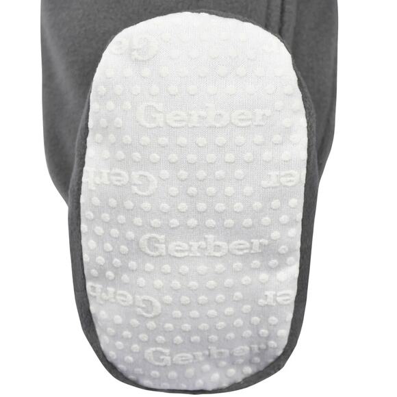 NWT Baby 2 Pack Gerber Alien Fleece Sleep Pajamas with Padded Feet - Picture 10 of 10